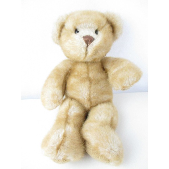Soft 12" First Main Simpleton Bear 1764 Faux Mink Plush Stuffed - Picture 1 of 7